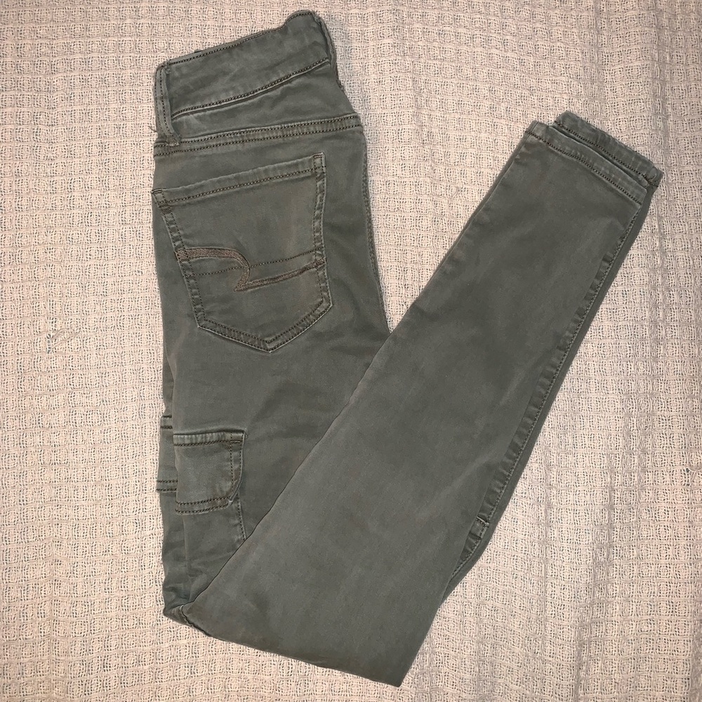 AEO Super Hi-Rise Jeggings